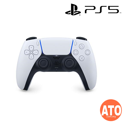PS5 Sony PlayStation 5 DualSense Wireless Controller (White / Midnight